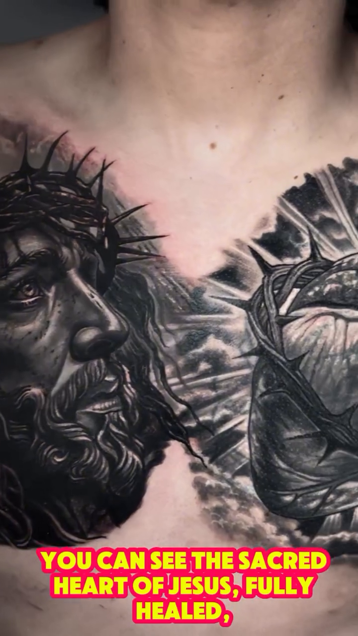 Tattoo by @thecoverupking — realism, black_and_grey