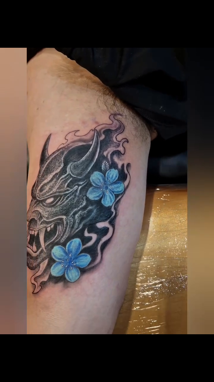 Tattoo by @cjones.collection — japanese_irezumi, black_and_grey