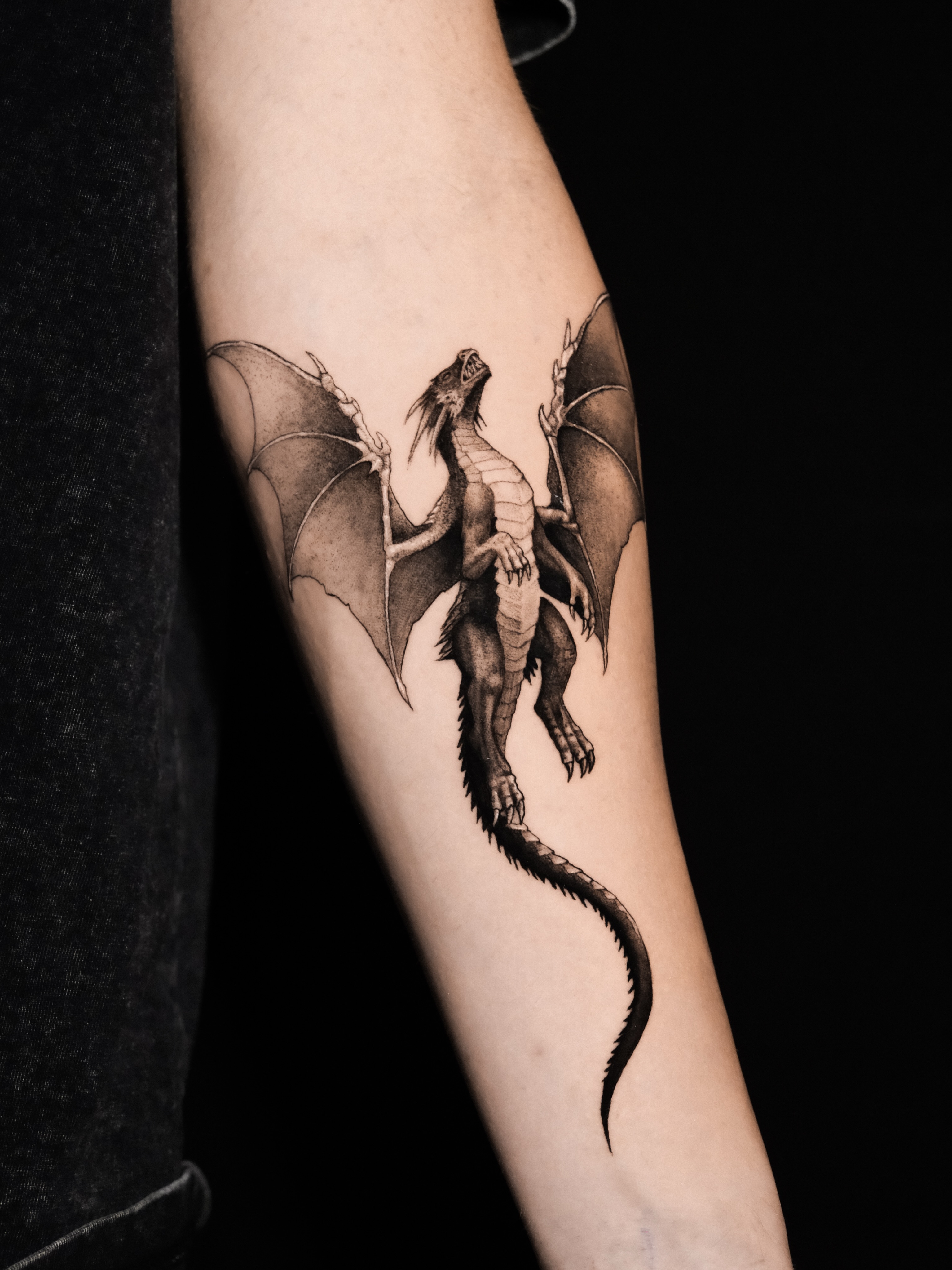 Tattoo by @stadnyque — black_and_grey, realism