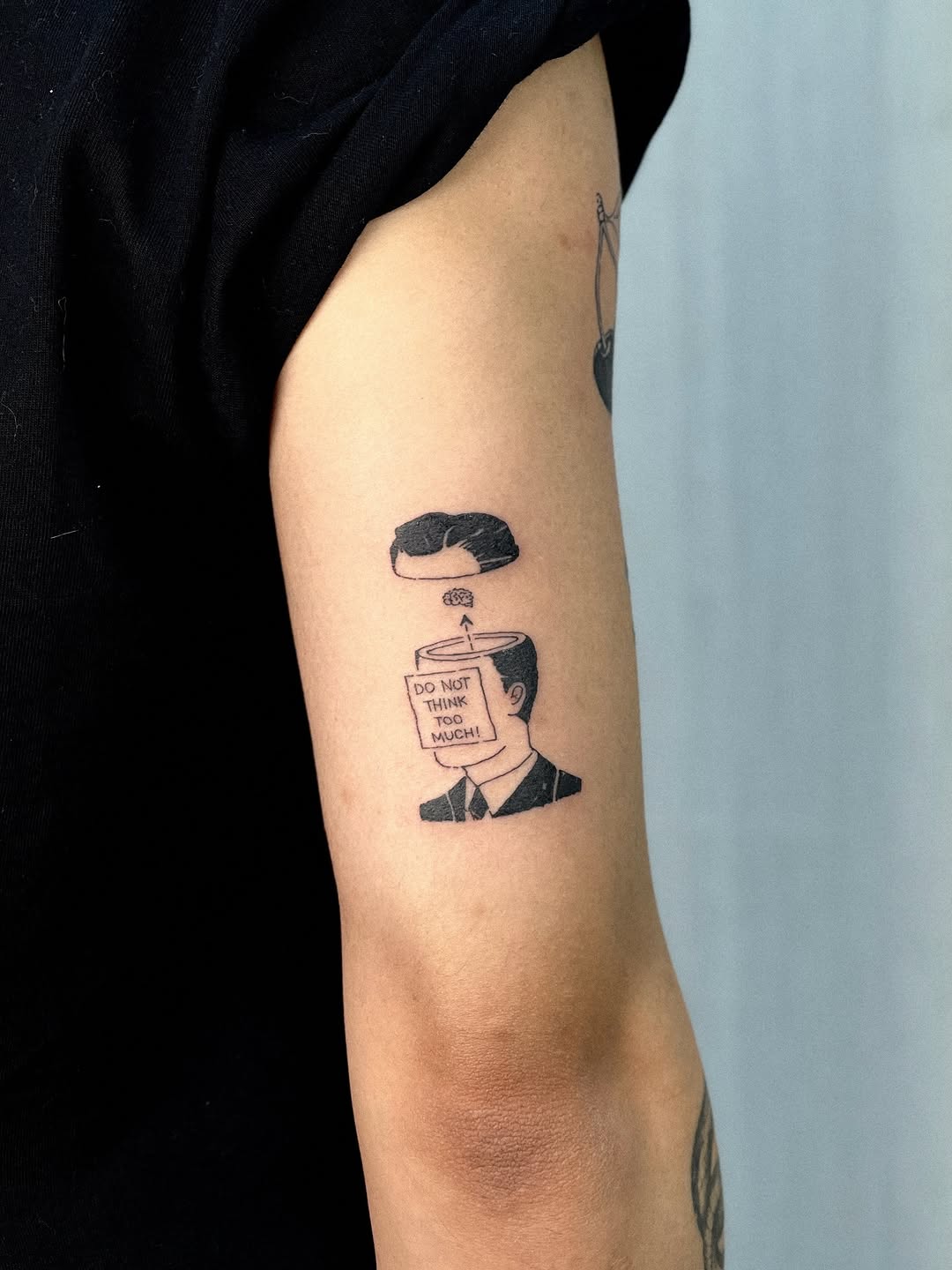 Tattoo by @555museum — fine_line, illustrative