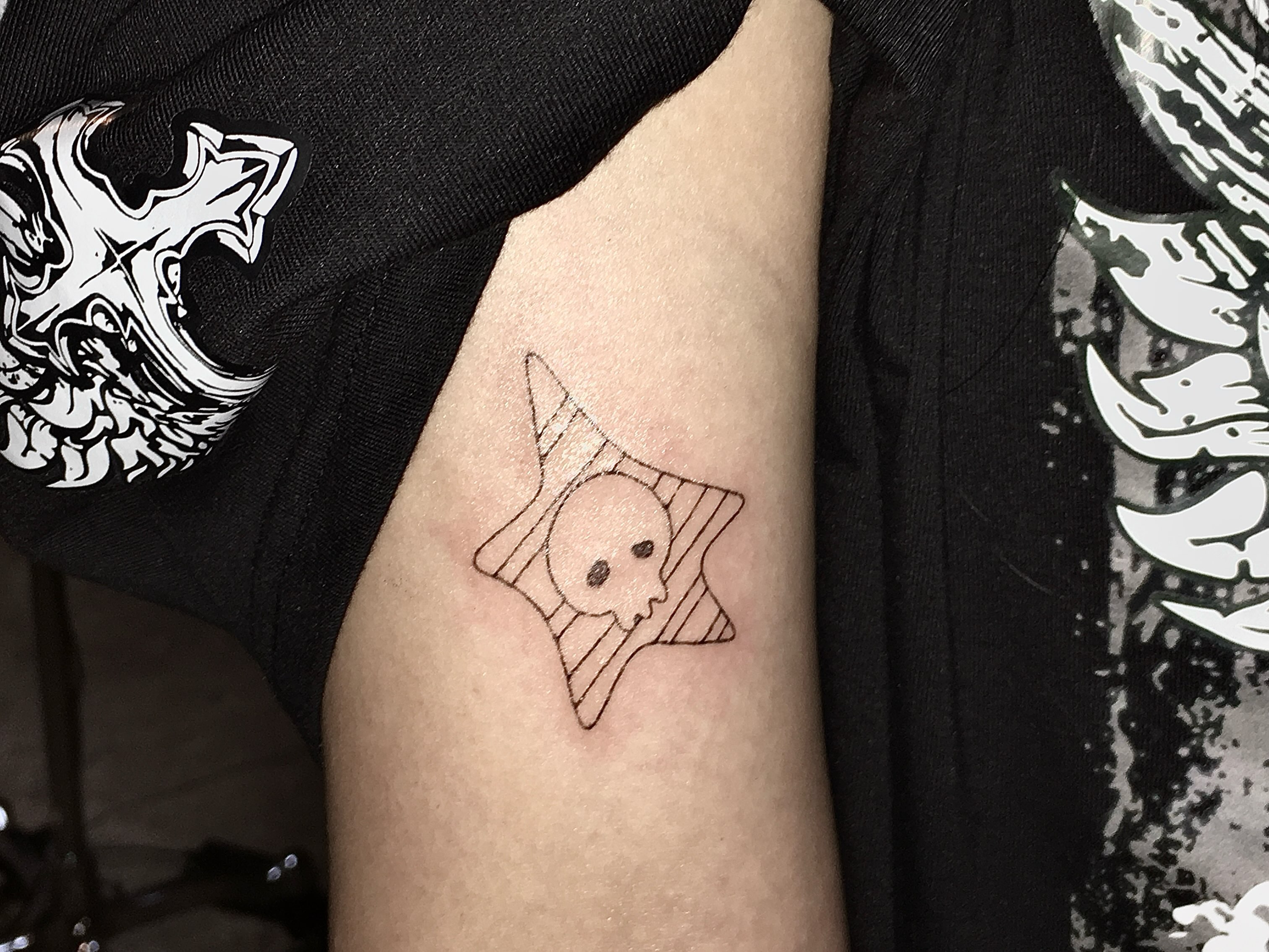 Tattoo by @nekult_tt — geometric