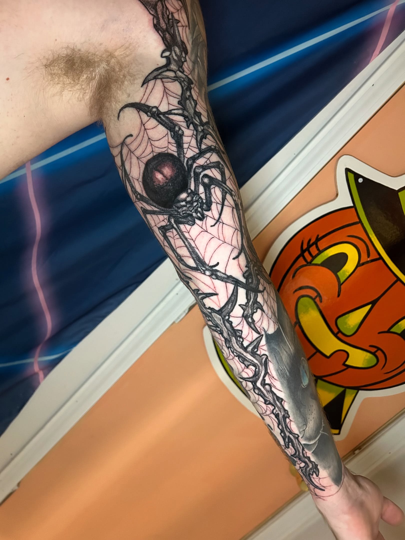 Tattoo by @jesuscheekstattoos — black_and_grey, realism