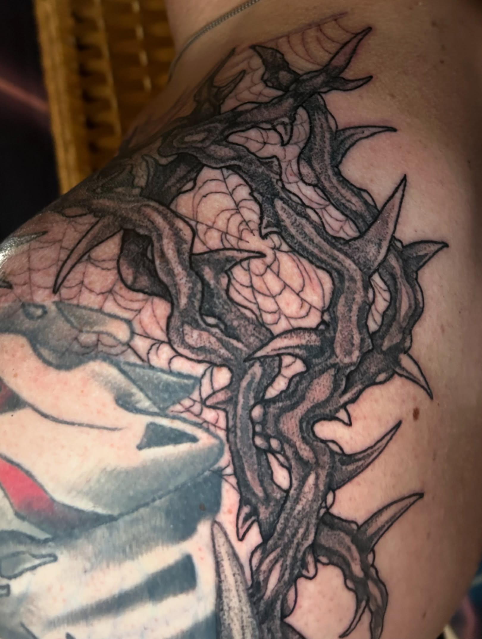 Tattoo by @jesuscheekstattoos — black_and_grey