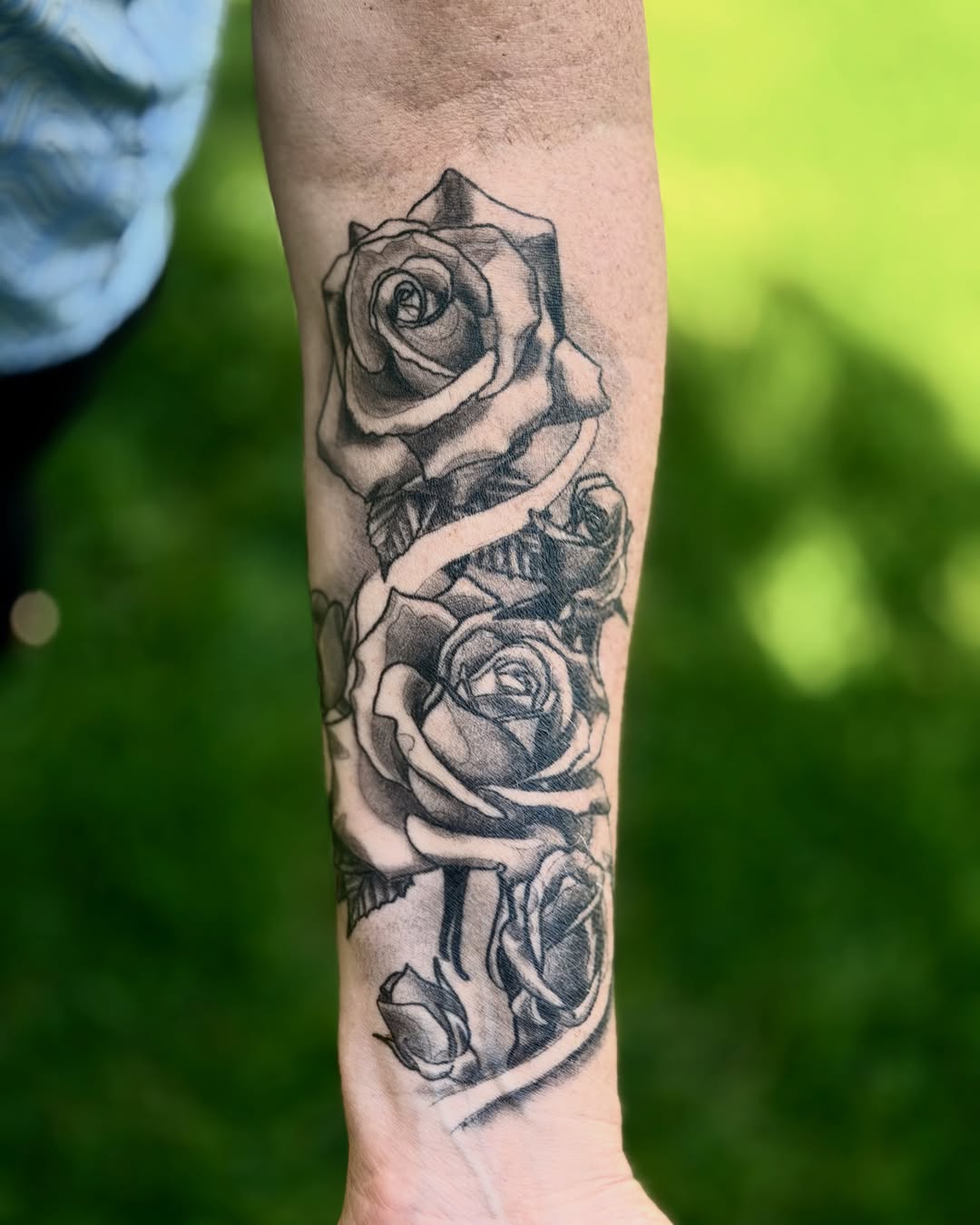 Tattoo by @minter_tattoo — black_and_grey, realism