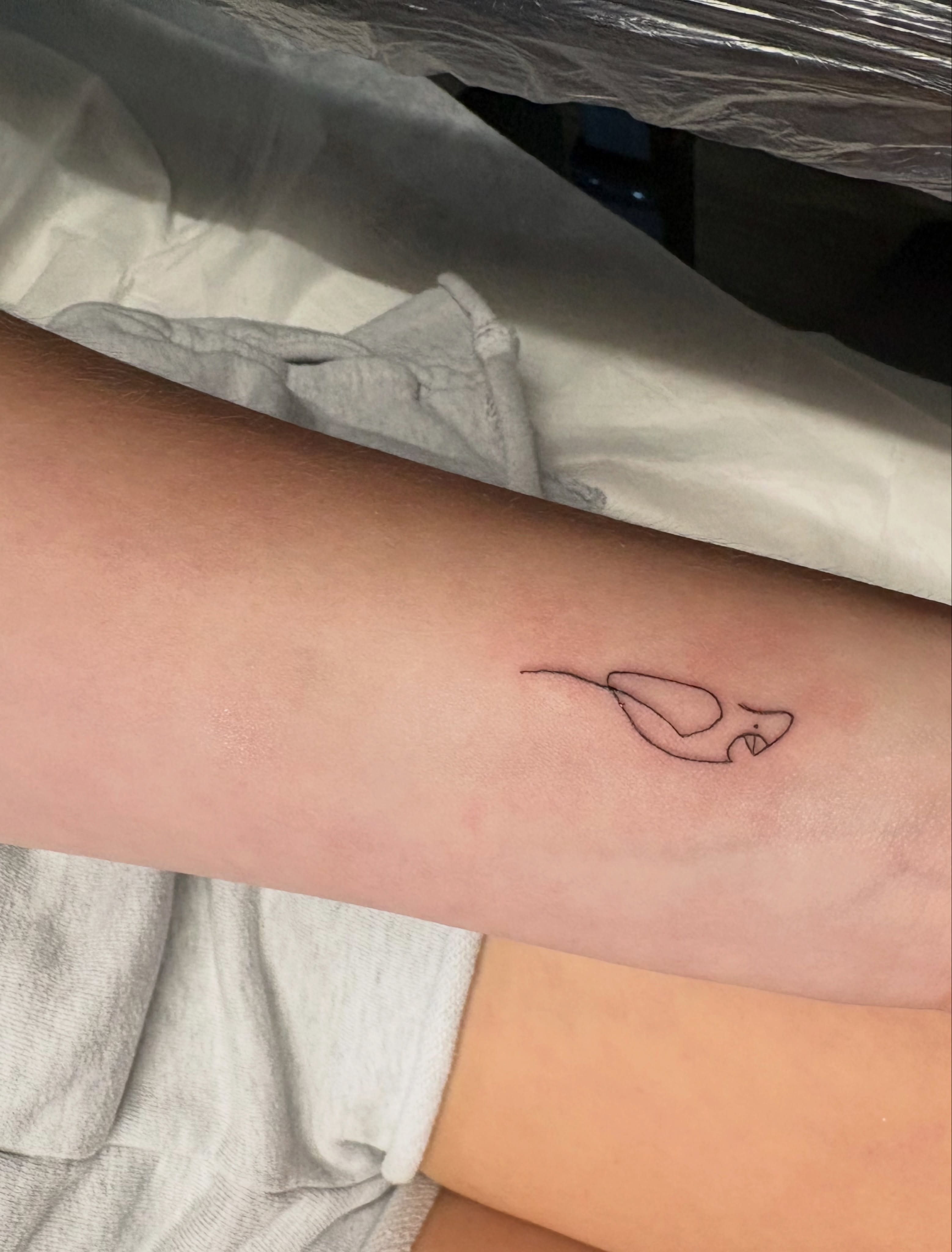 Tattoo by @tinyelephant_ink — fine_line