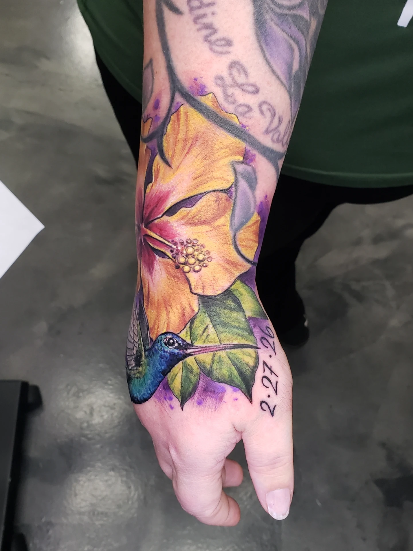 Tattoo by @tnchriswhitney — realism, watercolor