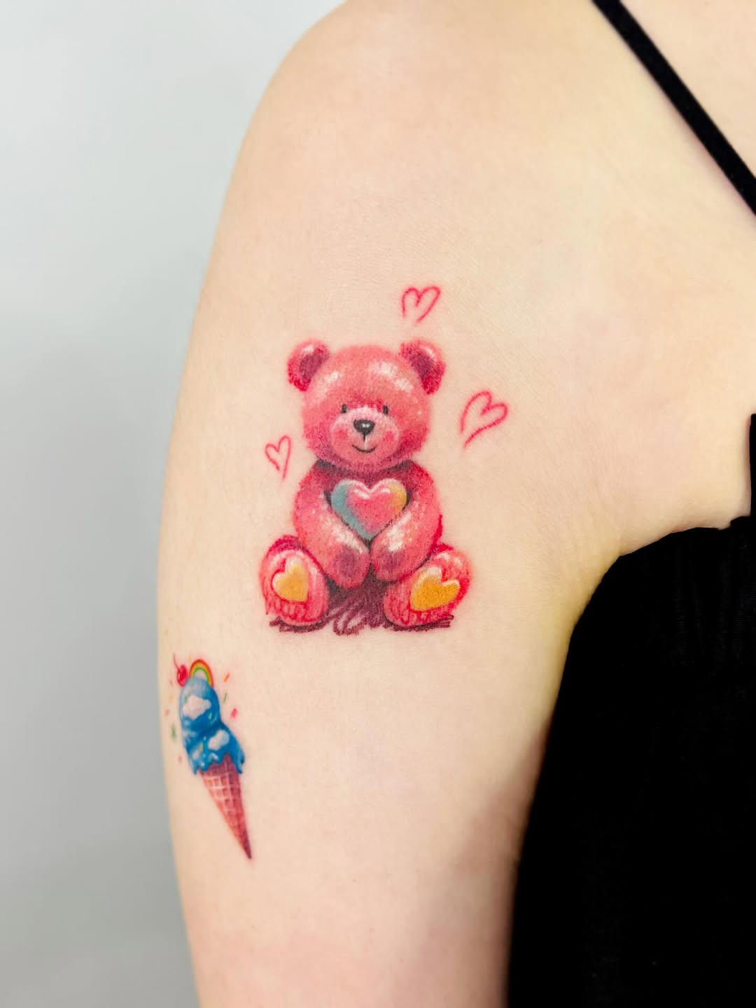 Tattoo by @purinntattoo — new_school, realism