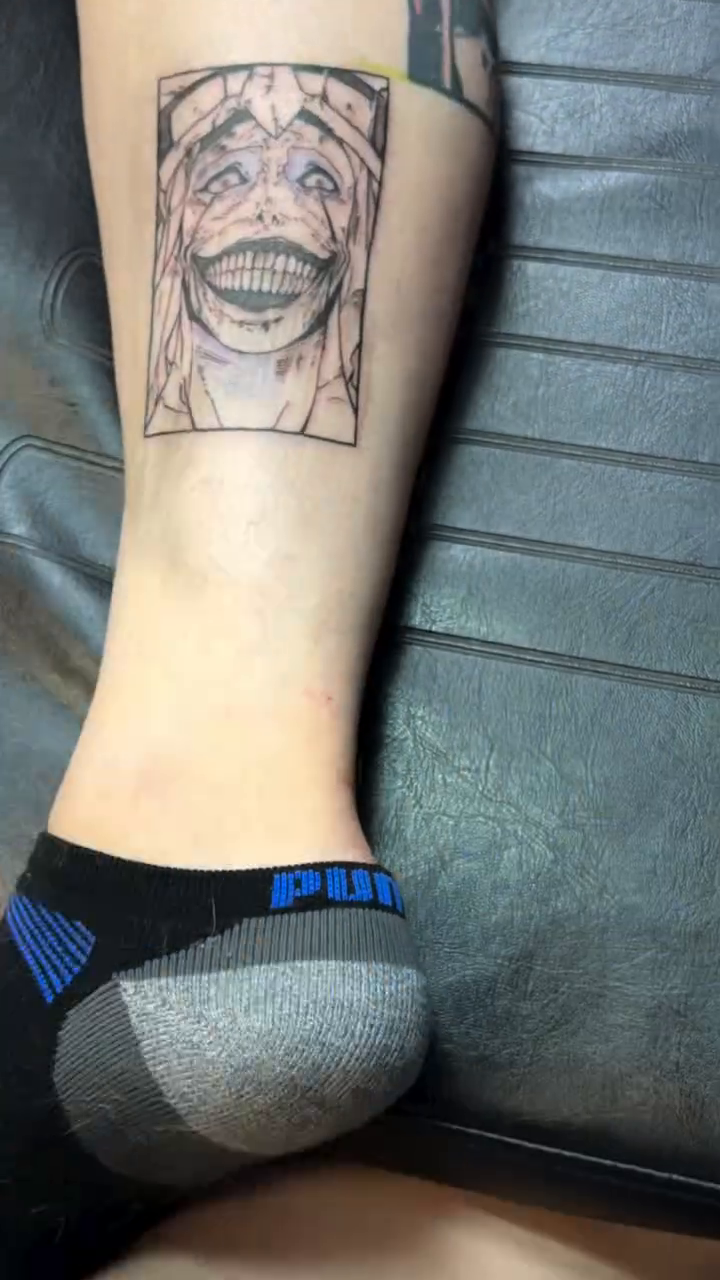 Tattoo by @admiralcarnage_10 — black_and_grey, realism