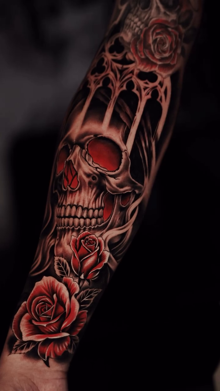 Tattoo by @andygarciatattoos β dark_realism, black_and_grey