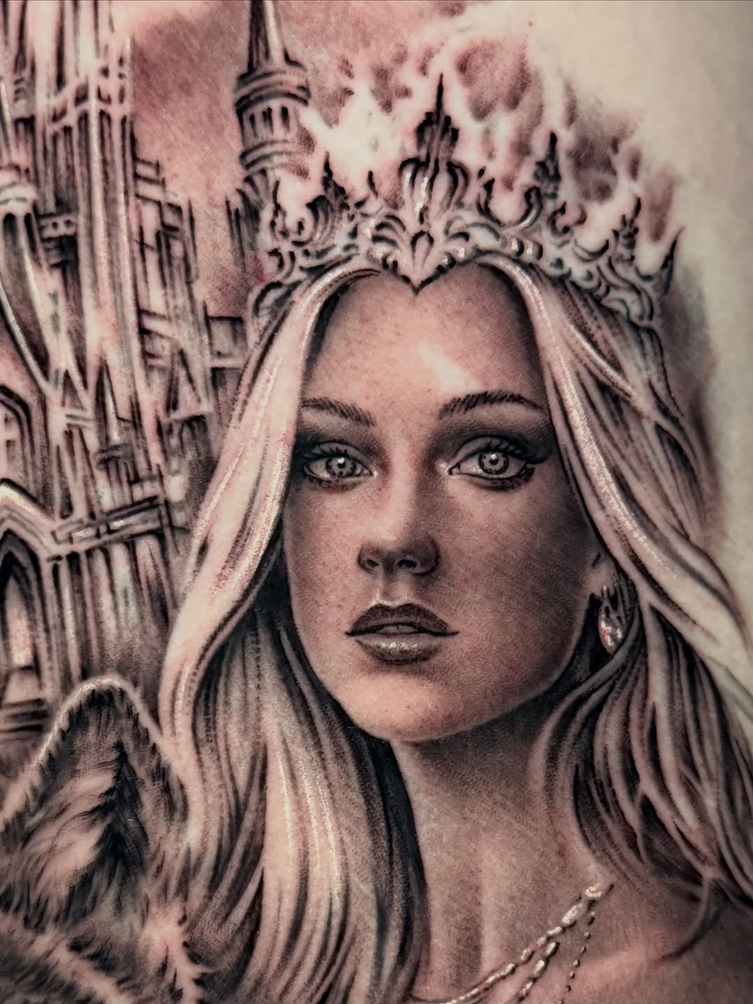 Tattoo by @gabejensentattoos — realism, black_and_grey