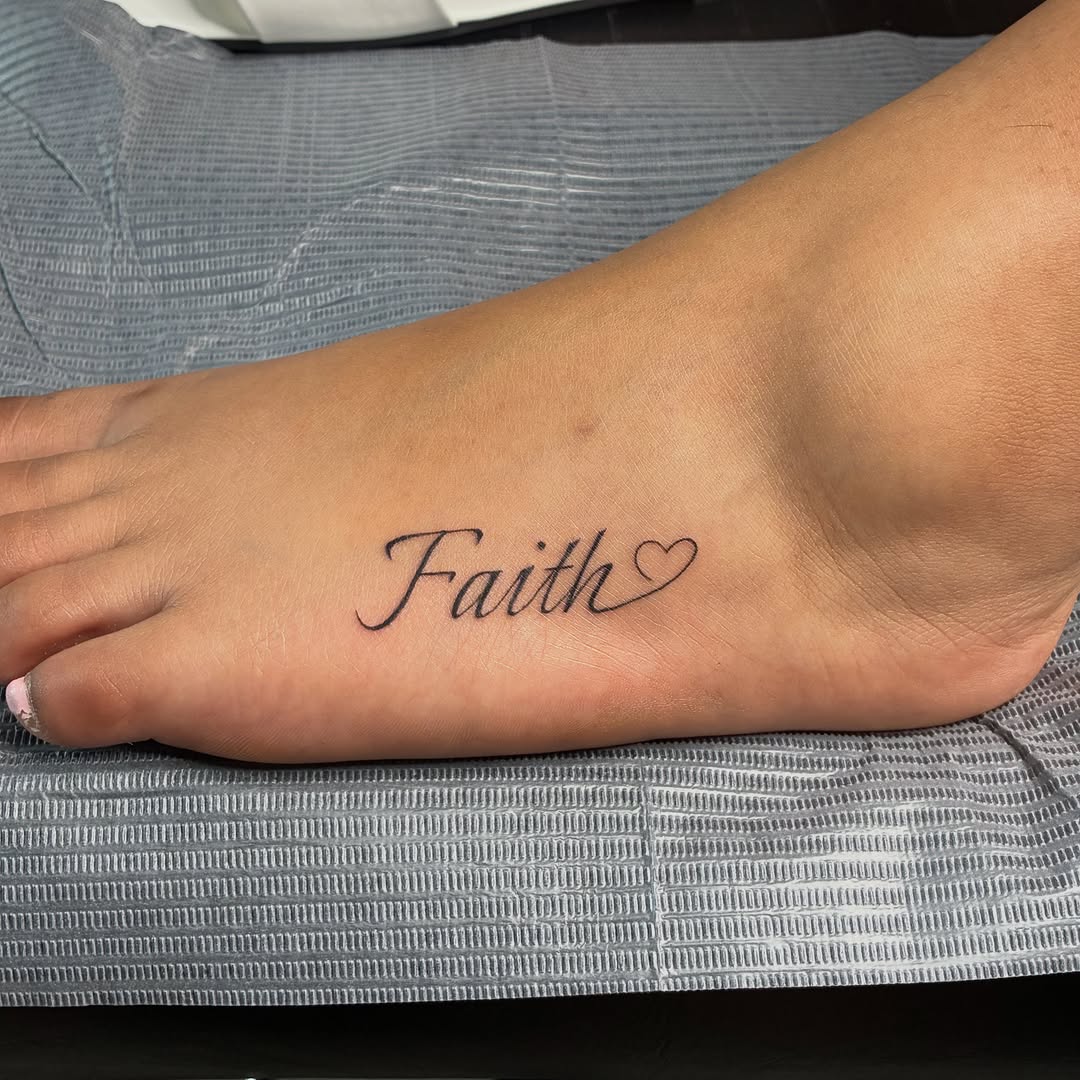 Tattoo by @tattsby_hailz — lettering_script, fine_line