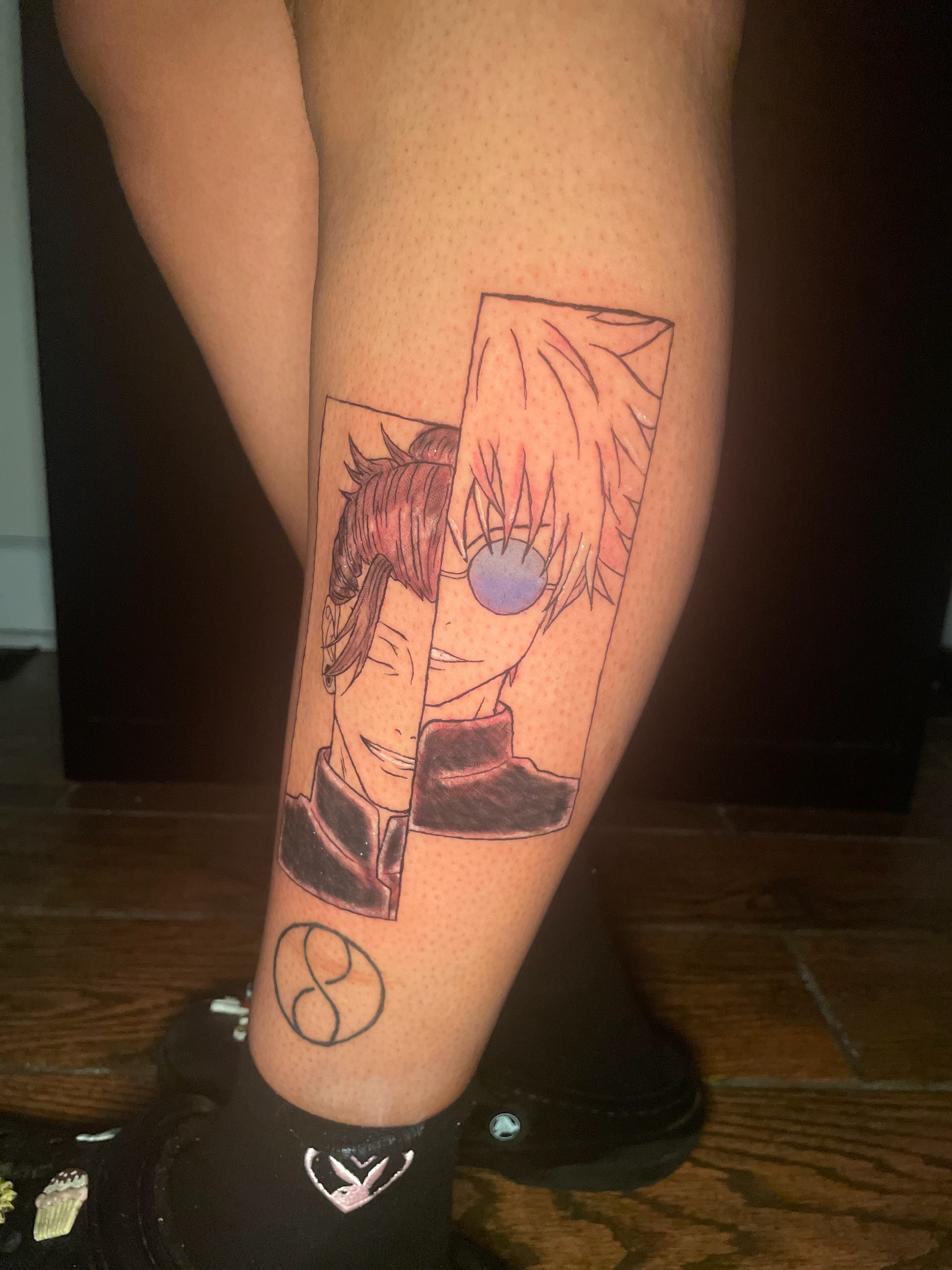 Tattoo by @ariesinkedme — anime