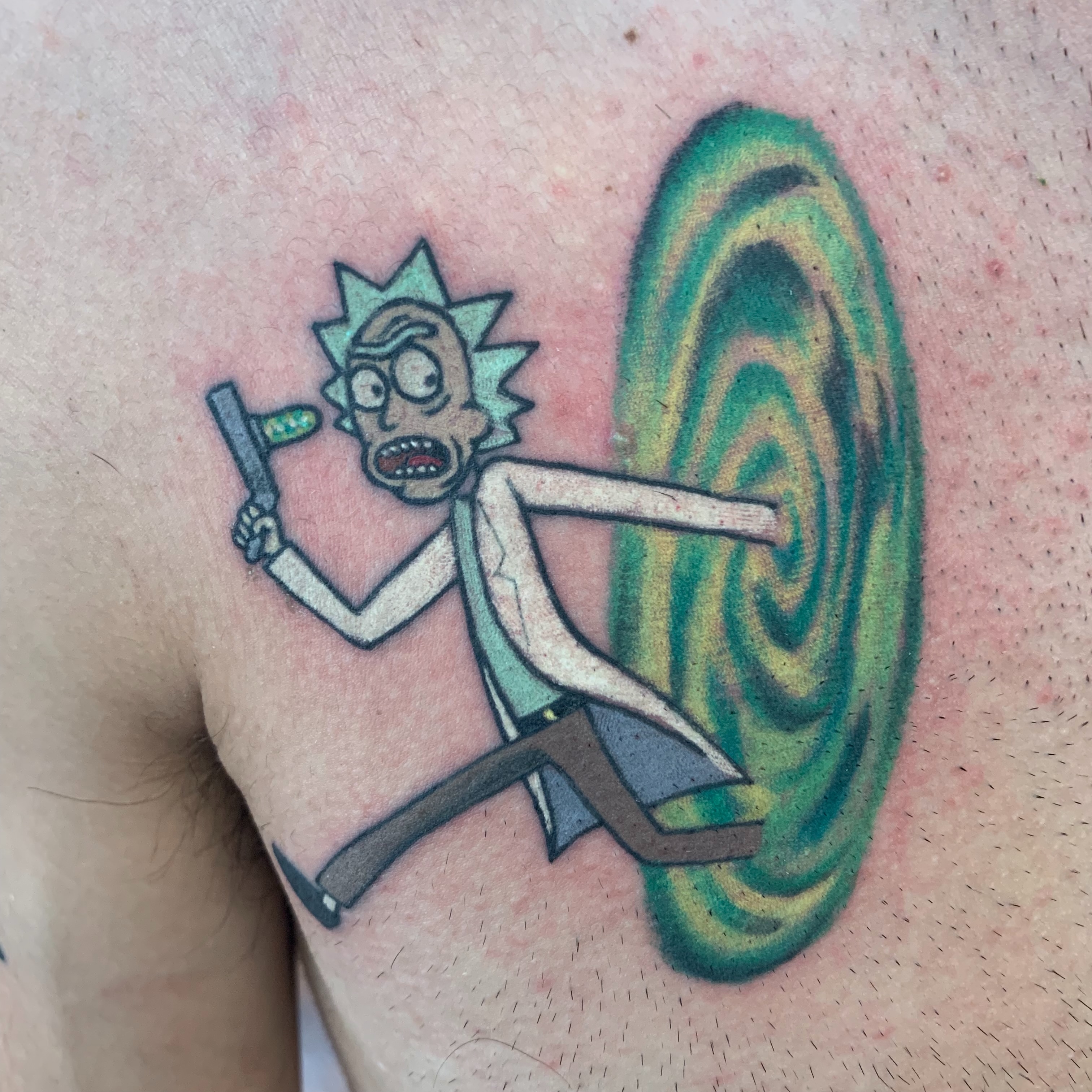 Tattoo by @kevinonleytattoos — dotwork