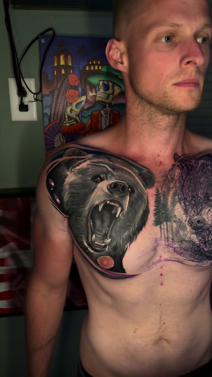 Tattoo by @johntattoo29 — realism, black_and_grey