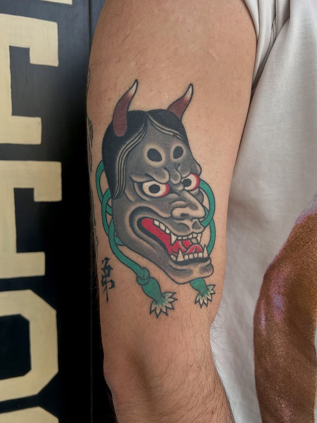 Tattoo by @christian.lasyone — japanese_irezumi, black_and_grey