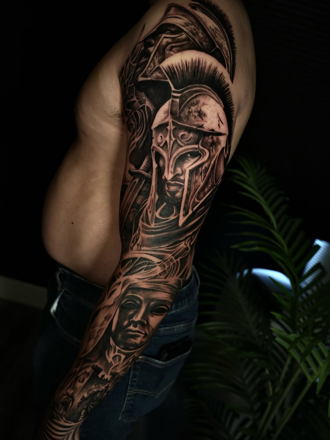 Tattoo by @kiddo_tats — realism, black_and_grey