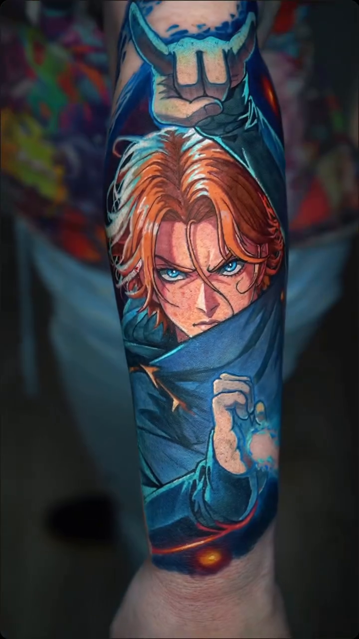 Tattoo work at Anime Ink Con 2026