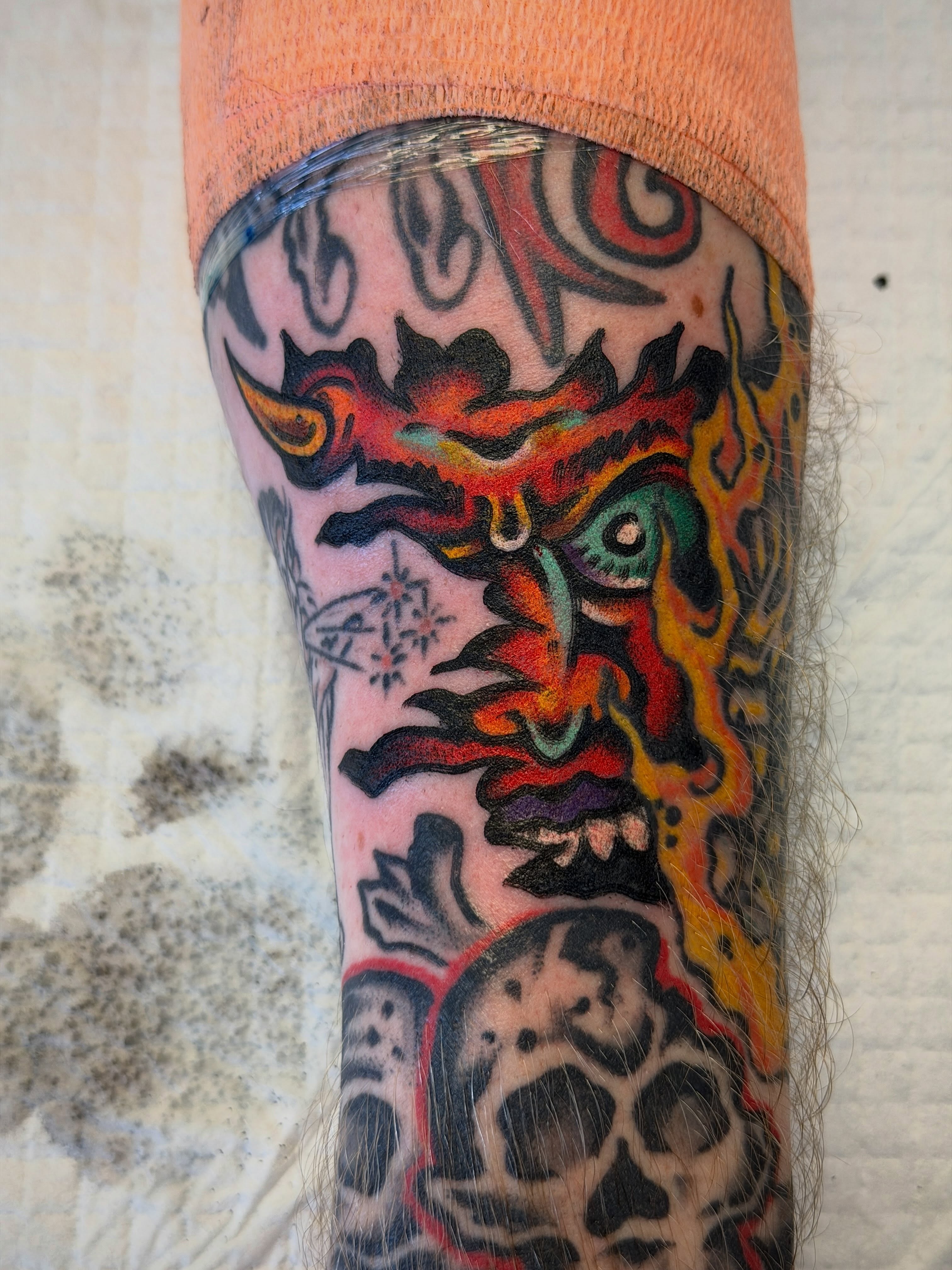 Tattoo by @speightxtattoo — american_traditional, dotwork