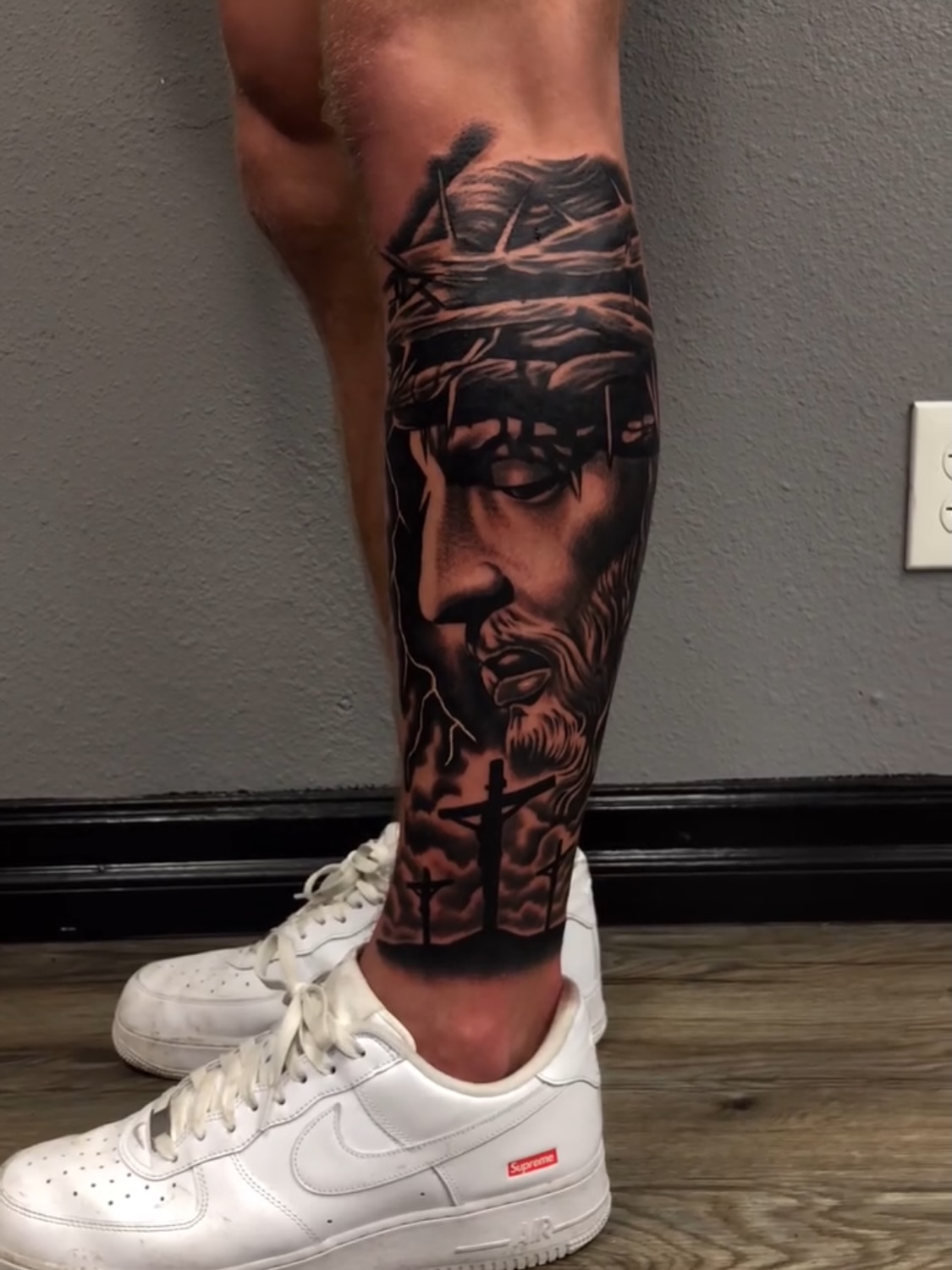 Tattoo by @_juan38 — realism, dark_realism