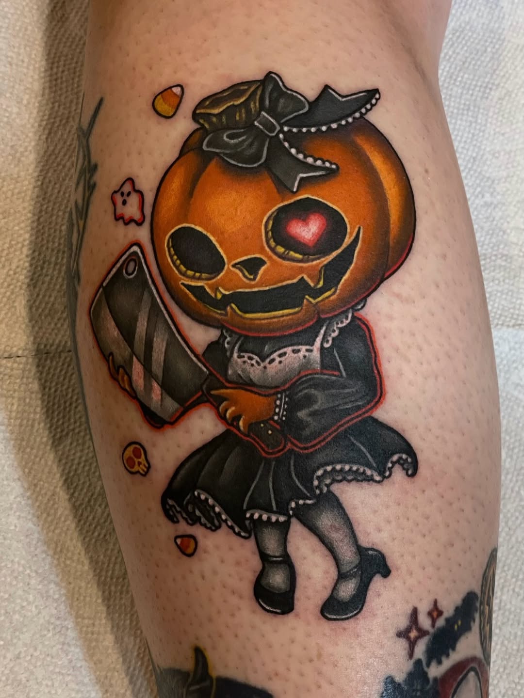 Tattoo by @alexandrafische — new_school, trash_polka