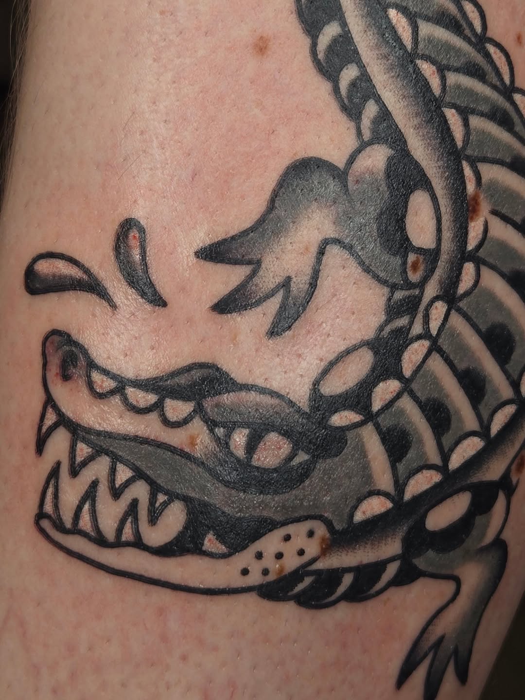 Tattoo by @carshark__ — american_traditional