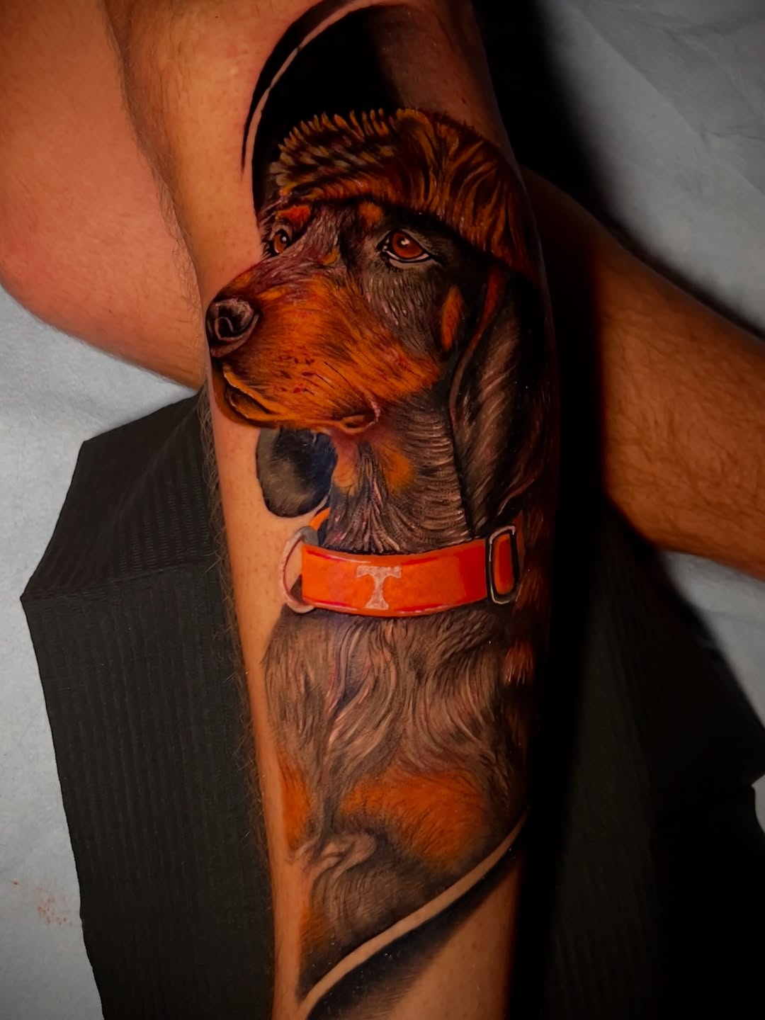 Tattoo by @botero_tattoo β realism, black_and_grey