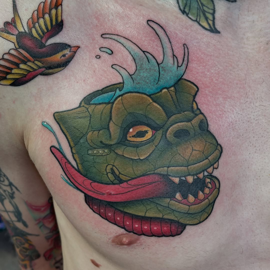 Tattoo by @sparks_electrictattooing — american_traditional, neo_traditional