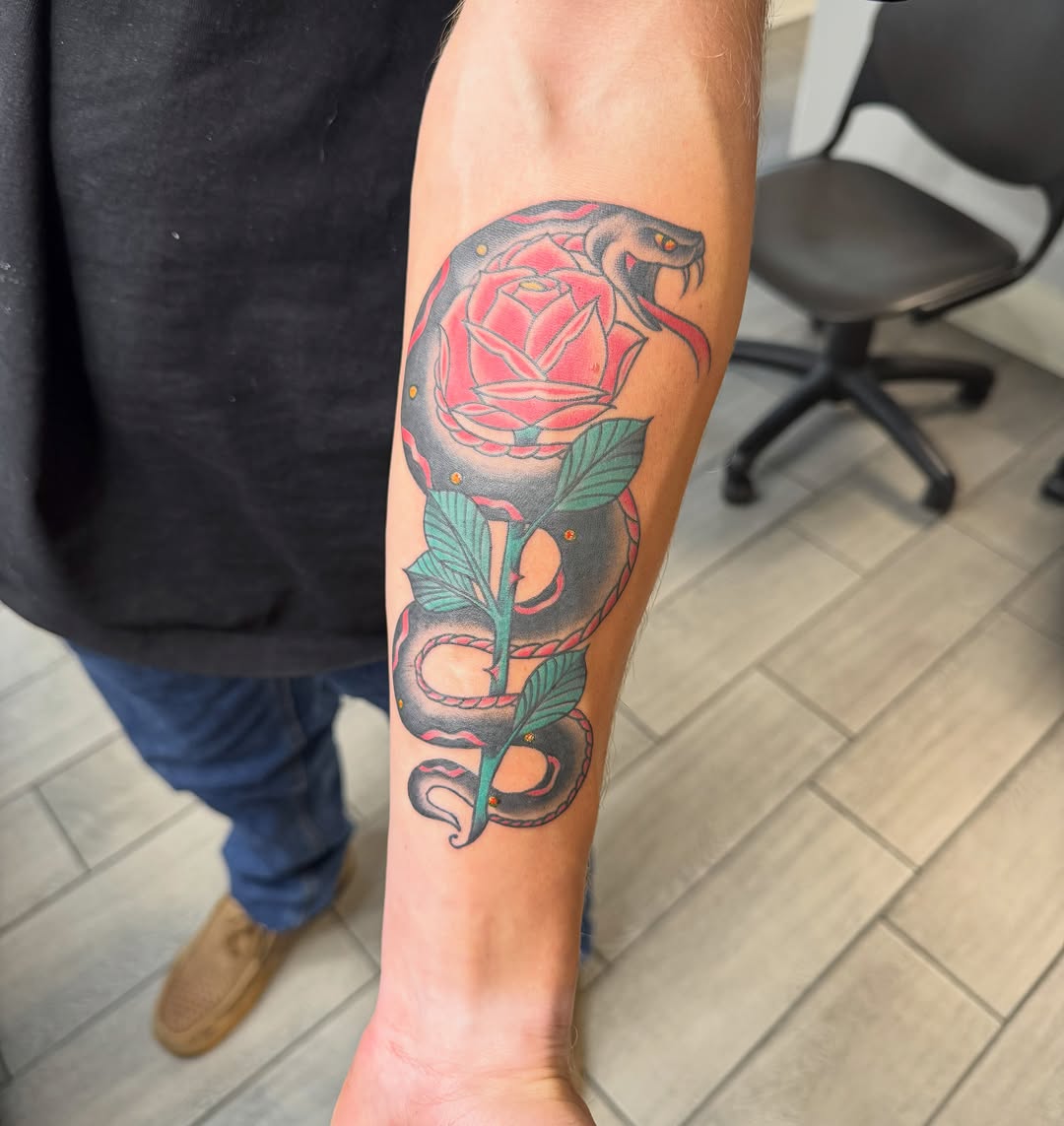Tattoo by @red_palm_tattoo — american_traditional