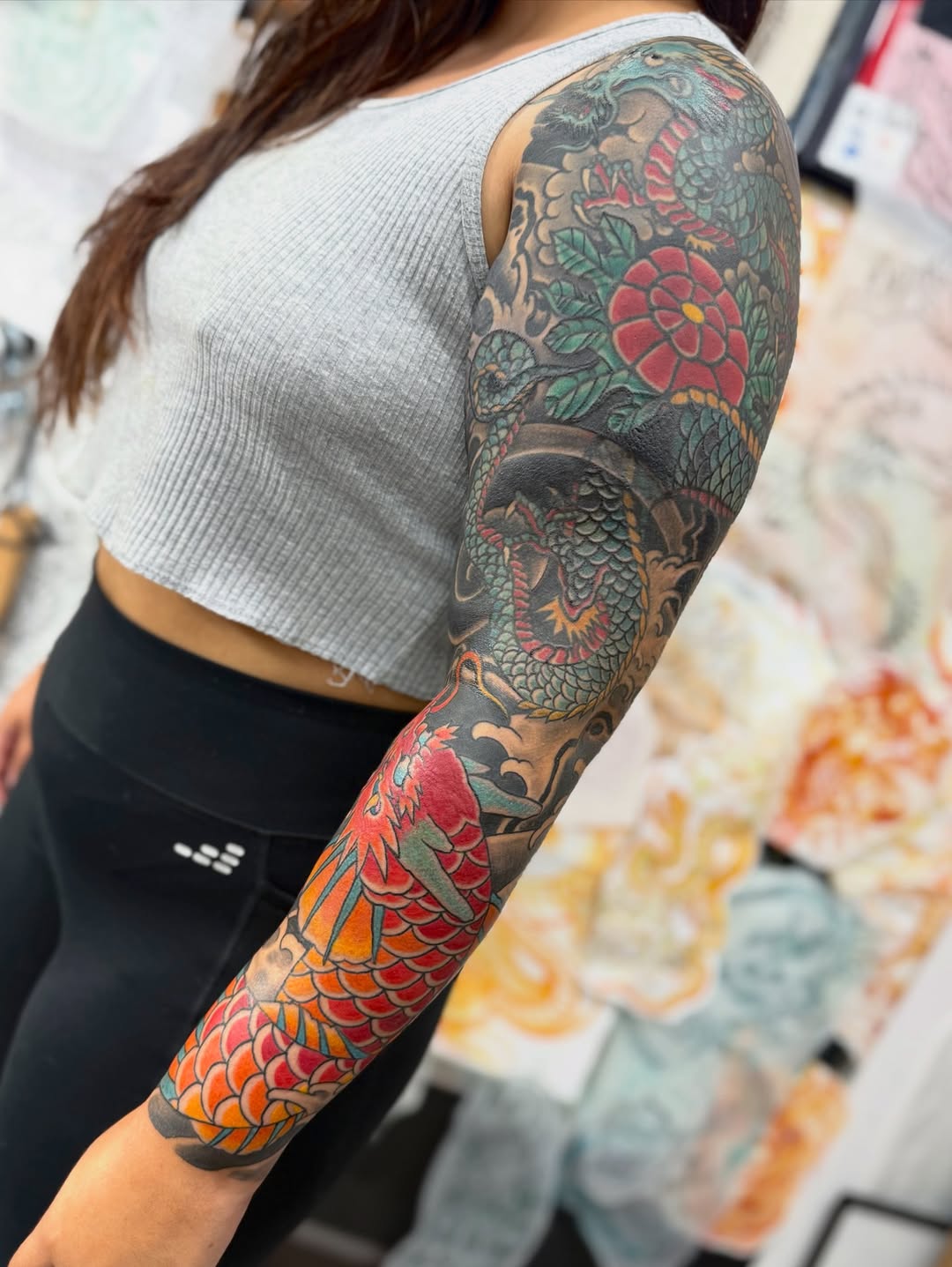 Tattoo by @marcosrivera_tattoo — japanese_irezumi