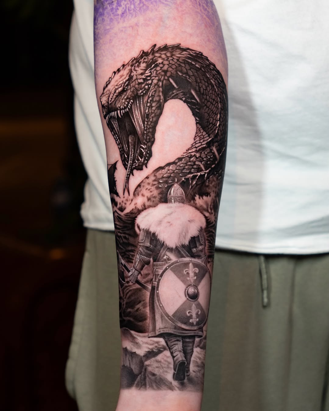 Tattoo by Geoffrey Wong, Toronto, Canada
