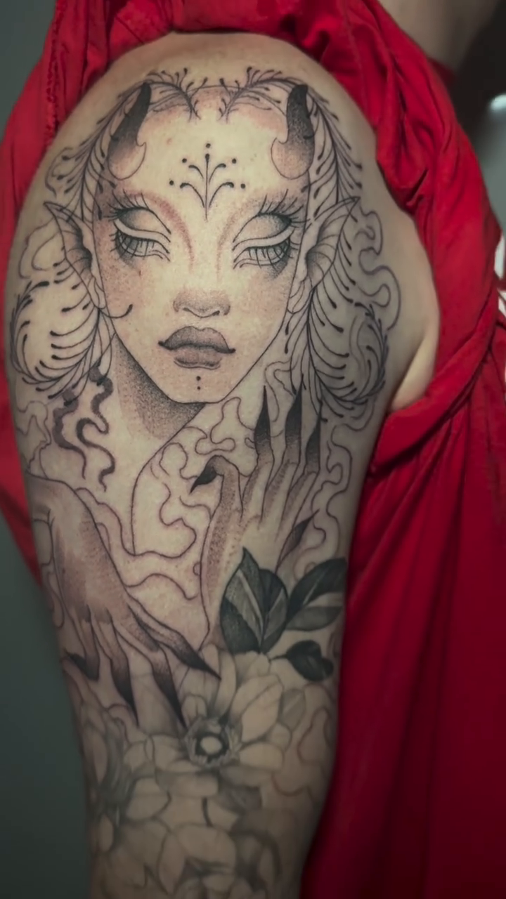 Tattoo by @ink_by_bugg — black_and_grey, realism