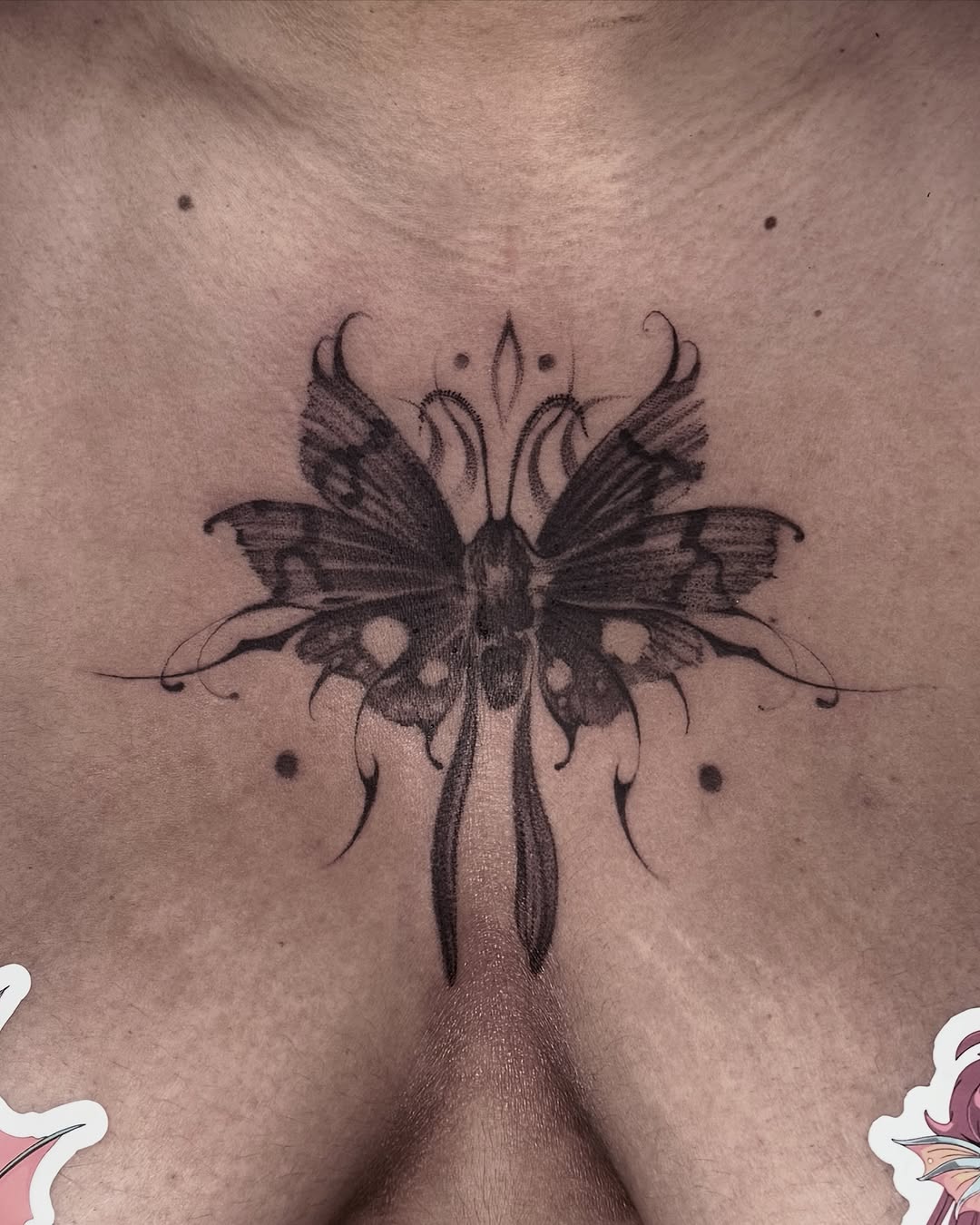 Tattoo by @clairelartstudio — fine_line, black_and_grey
