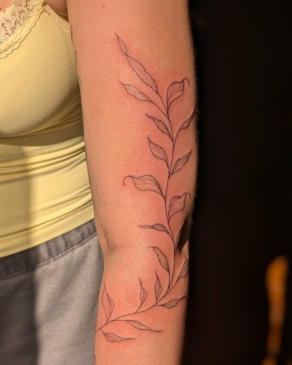 Tattoo by @tattoosbyminda โ fine_line