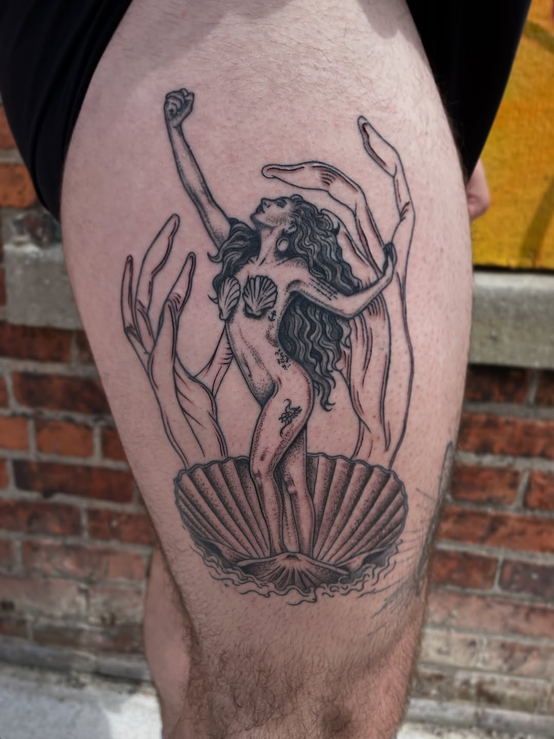 Tattoo by @ellestattoos — black_and_grey, realism
