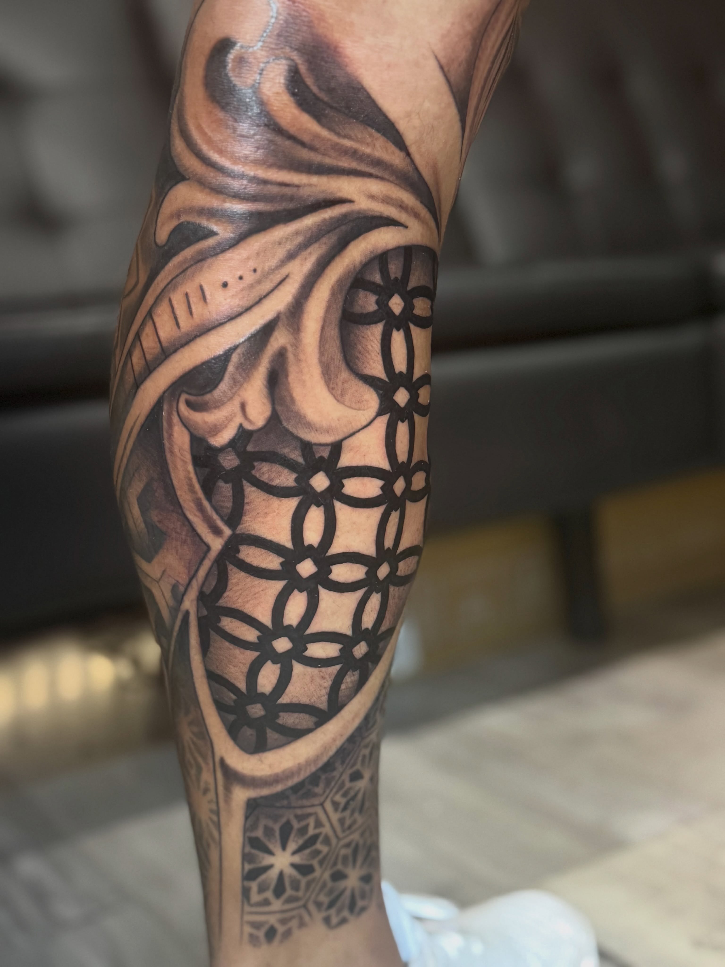 Tattoo by @jaytattoo405 — geometric