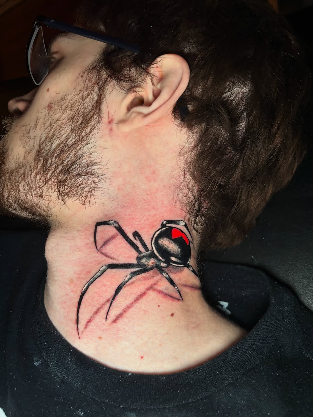 Tattoo by @mattydarkside — black_and_grey, realism