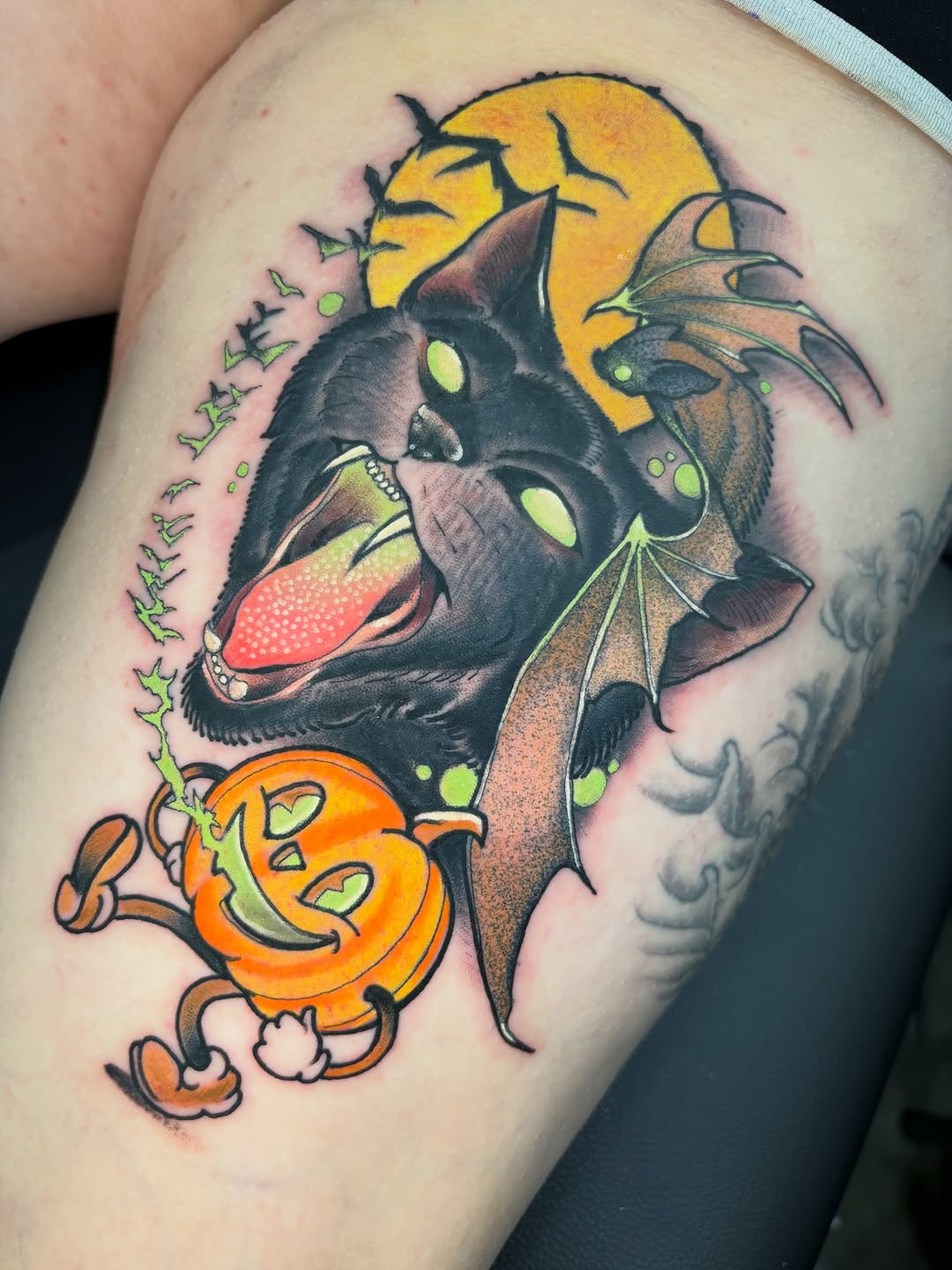 Tattoo by @mattydarkside — new_school, american_traditional