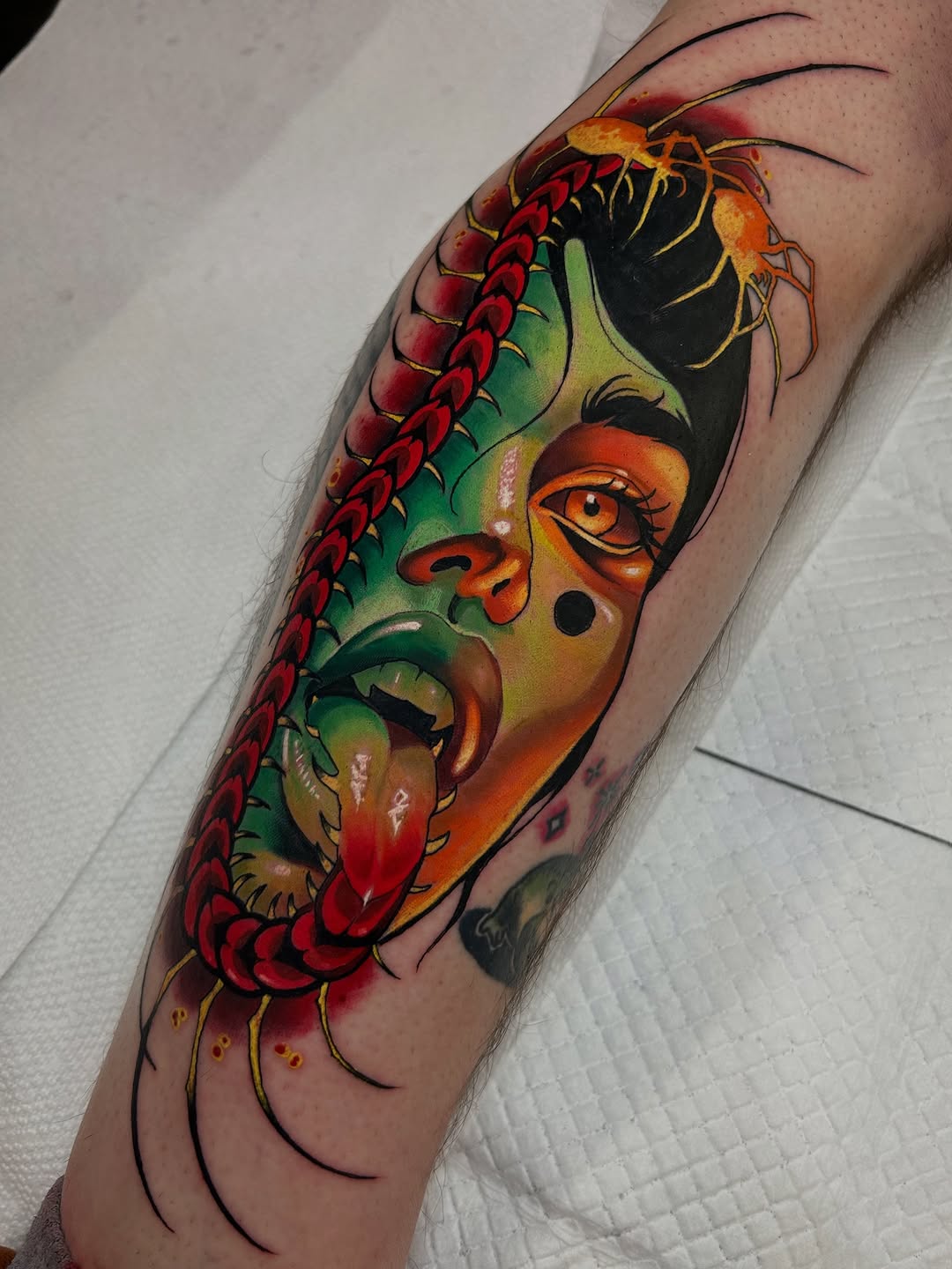 Tattoo by @mattydarkside — neo_traditional, realism
