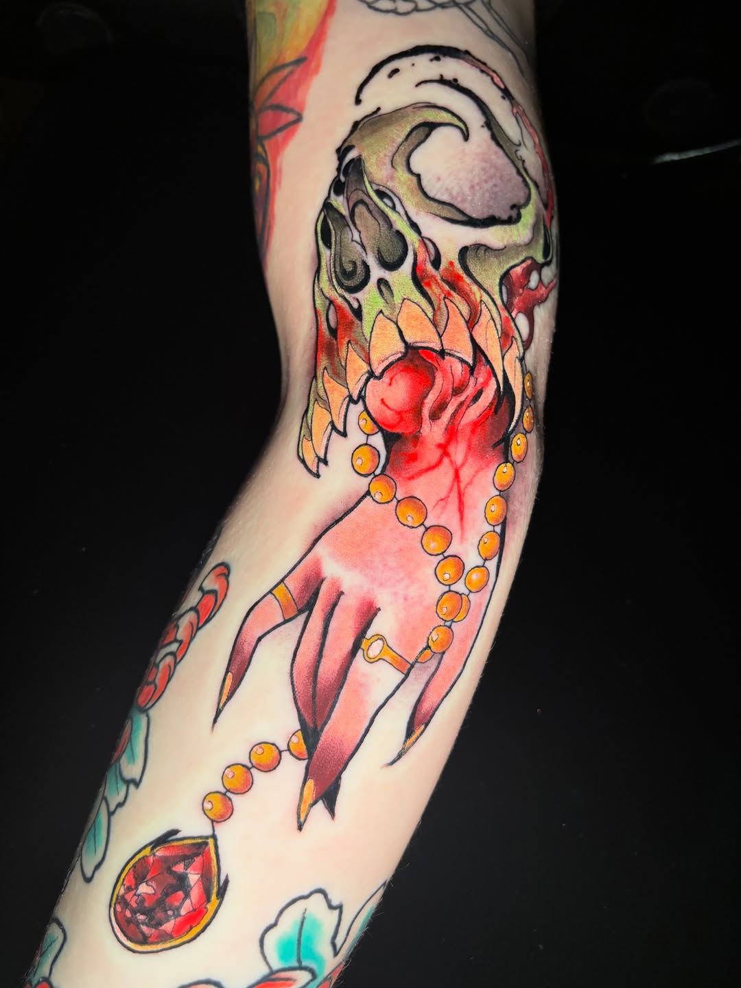 Tattoo by @mattydarkside — neo_traditional, dark_realism