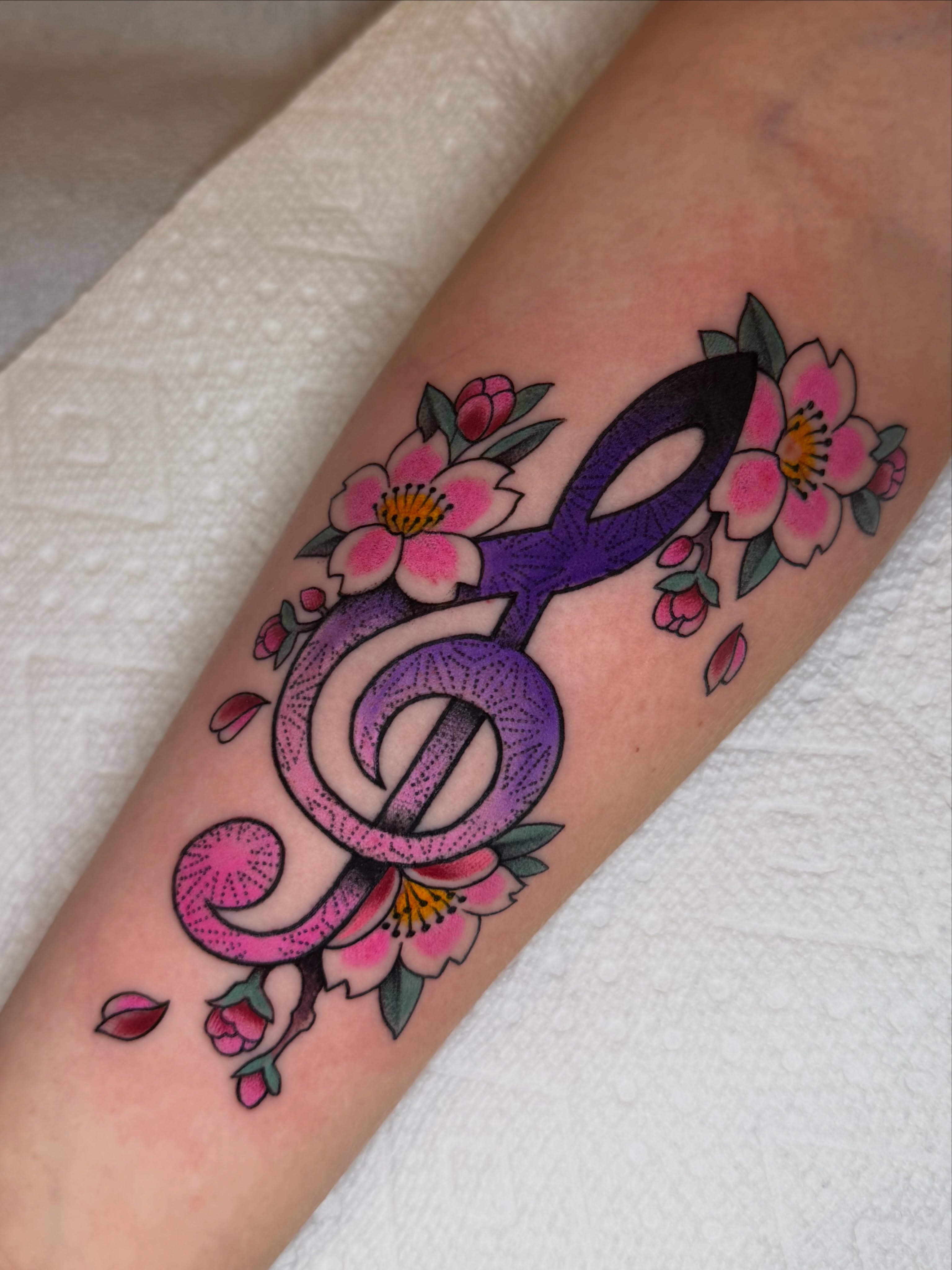 Tattoo by @kevinonleytattoos — dotwork, ornamental