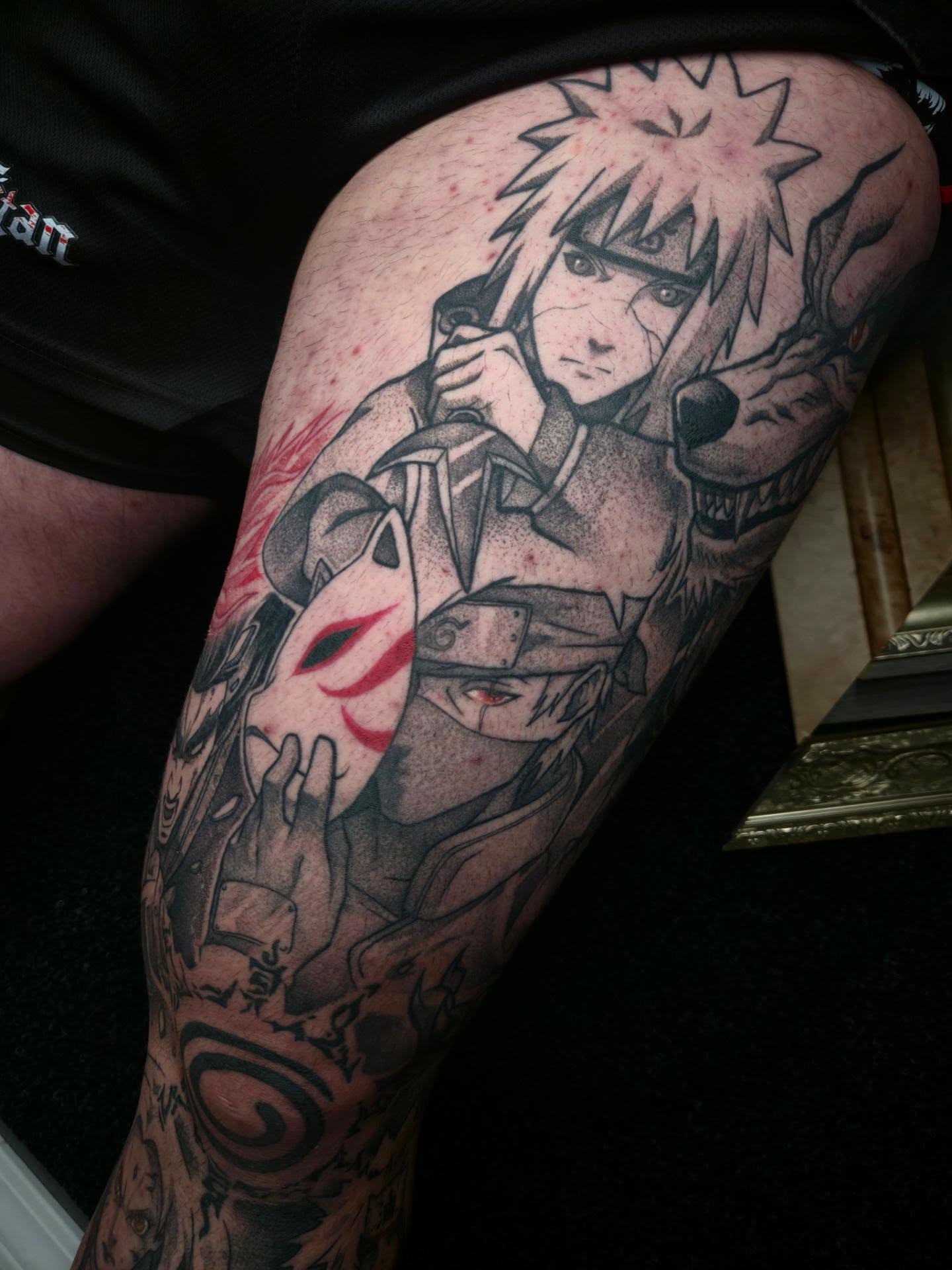 Tattoo by @angiestoki — anime