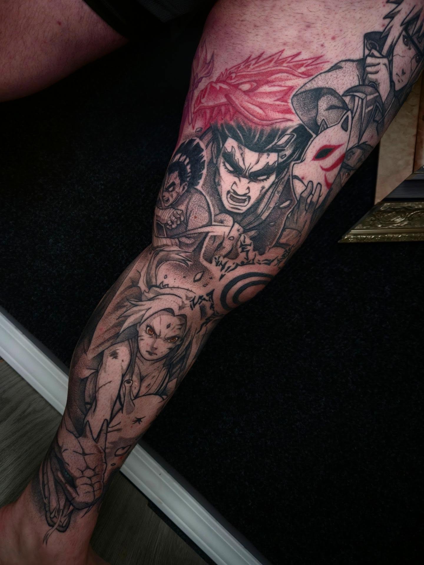 Tattoo by @angiestoki — anime