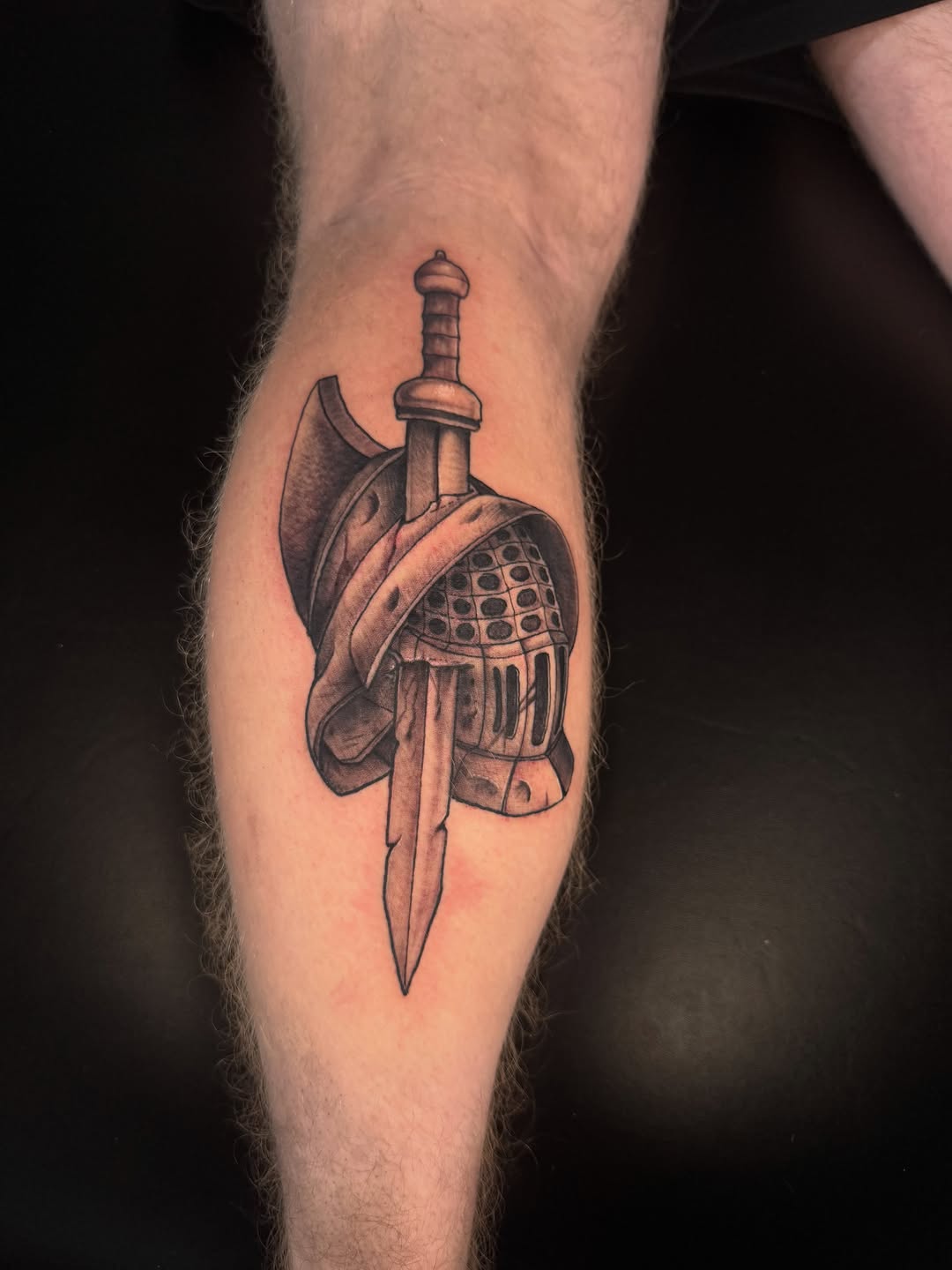 Tattoo by @brandxn_seven — realism, black_and_grey
