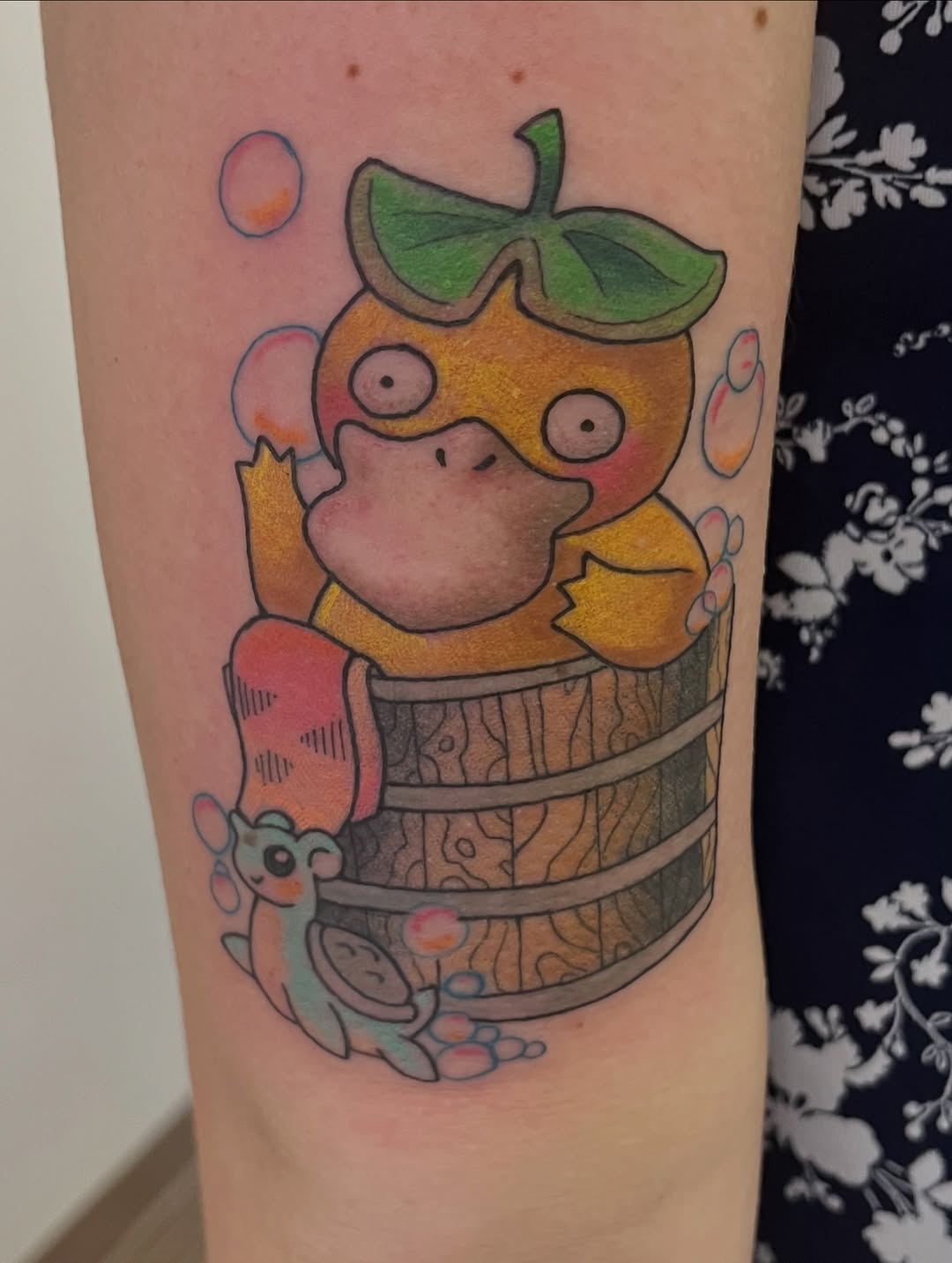 Tattoo by @laceybtattoos — new_school, anime