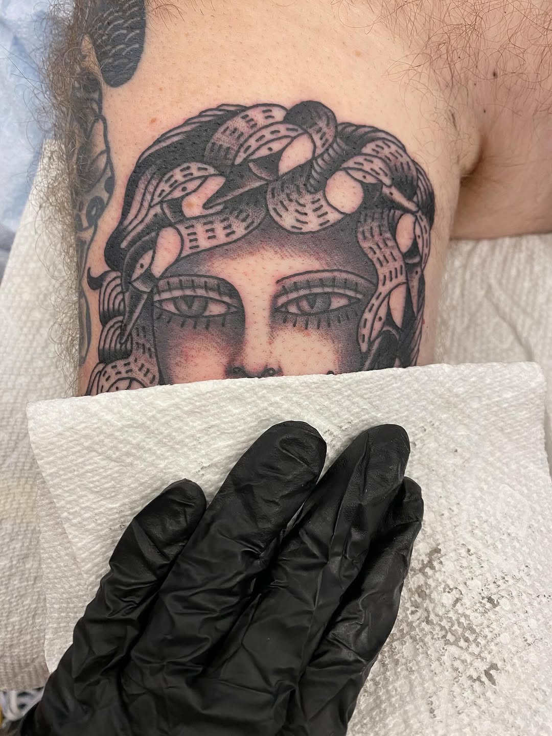 Tattoo by @abbyroseestes — black_and_grey, realism