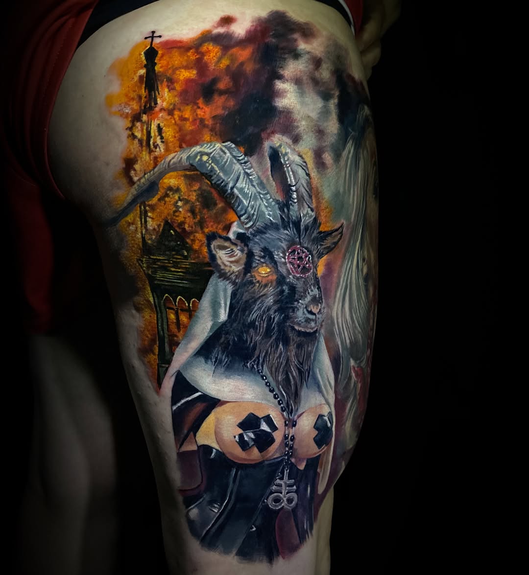 Tattoo by @anna_belle_tattoo — dark_realism, realism