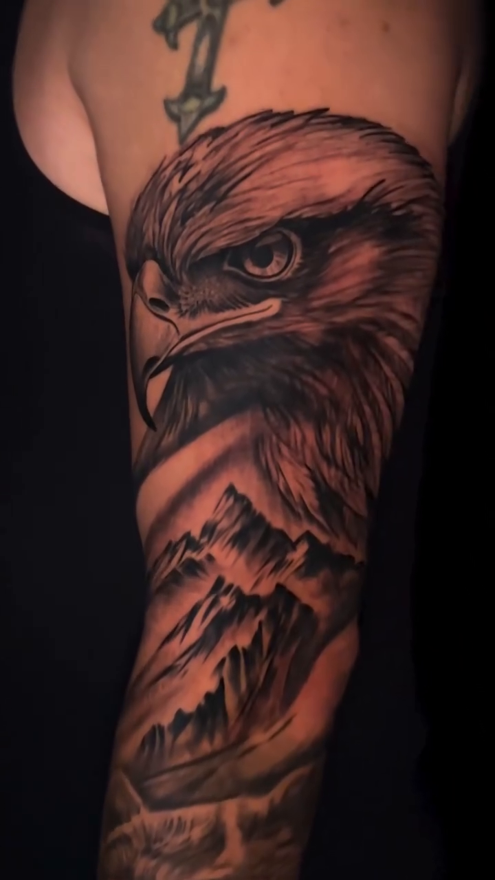 Tattoo by @_rickyyryan — realism, black_and_grey