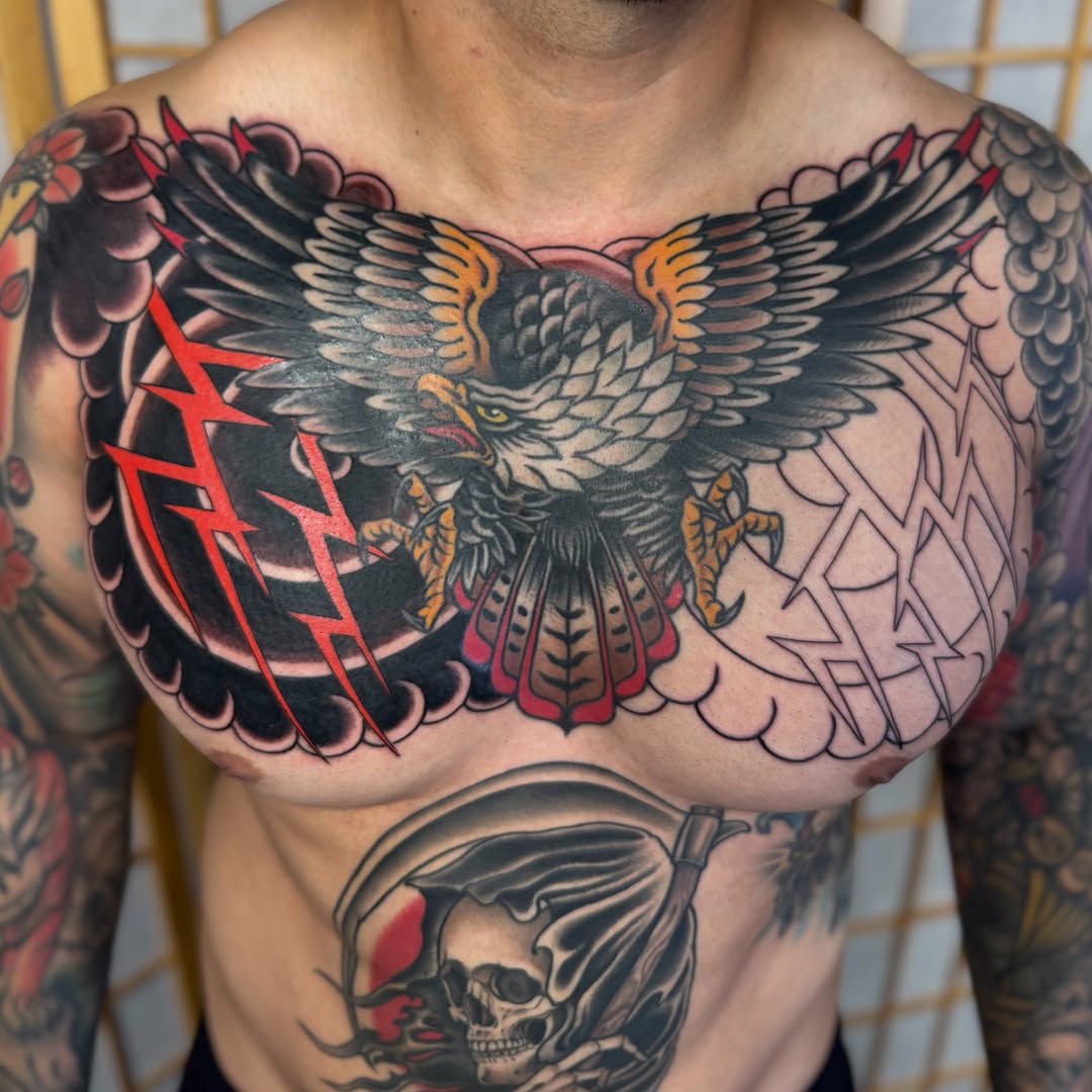 Tattoo by @tattoosbyanya β american_traditional, black_and_grey