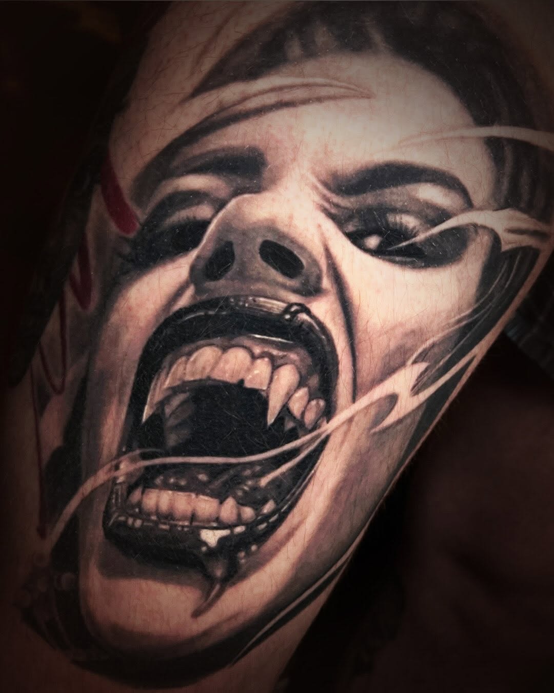Tattoo by @whoaskedburke — realism, dark_realism