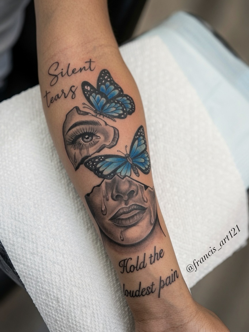 Tattoo by @francis_art121 — realism, dotwork